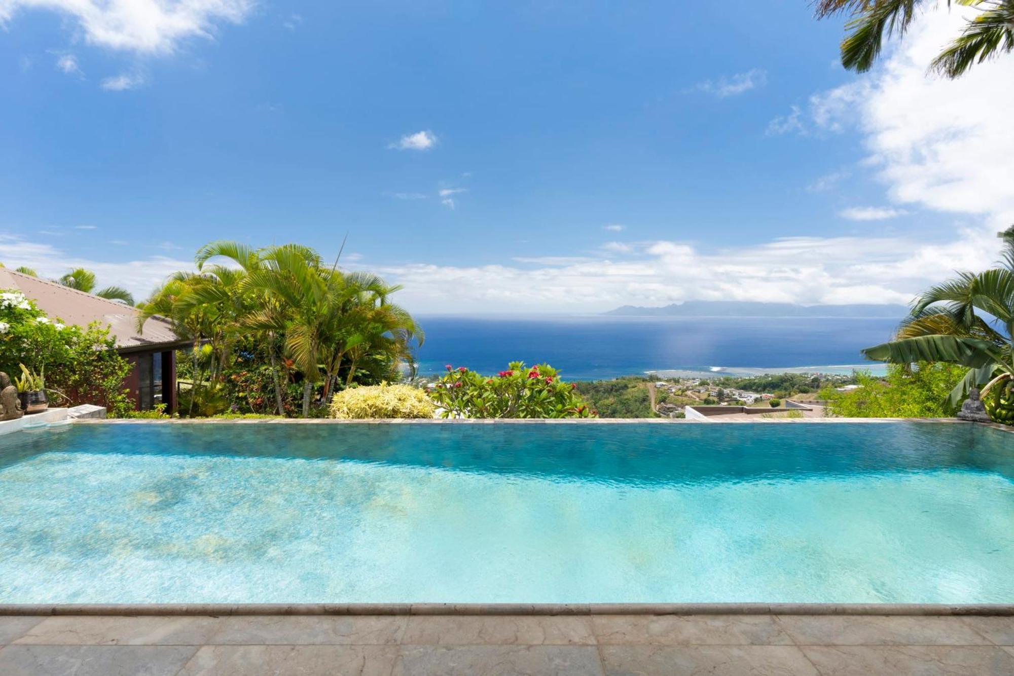 Magnifique Villa Vue Mer Exceptionnelle - Ireina Punaauia  Εξωτερικό φωτογραφία